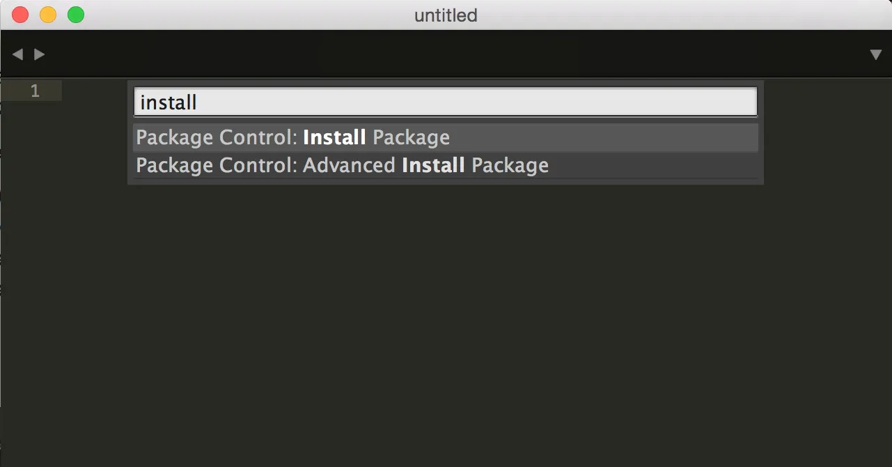 Package Control